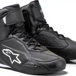Alpinestars Faster-3 Motorcycle Shoe Black Mesh-0