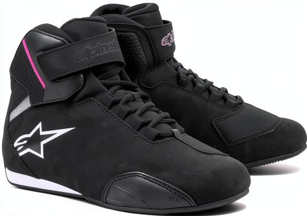 Alpinestars Women Motorcycle Shoes Lightweight Microfiber-0