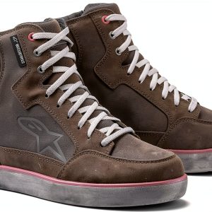Alpinestars Women's Motorcycle Shoes Full-Grain Leather Waterproof-0