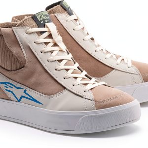 Women's Motorcycle Shoes MotoGuard White Gray CE Certified-0