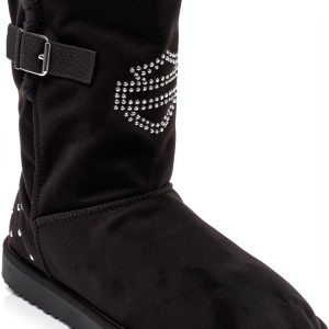 Harley-Davidson Womens EMMALYN-W Motorcycle Shoes with Shearling-0