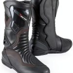 Women's Motorcycle Shoes Hive Moto Waterproof Leather CE Boots Pink-0