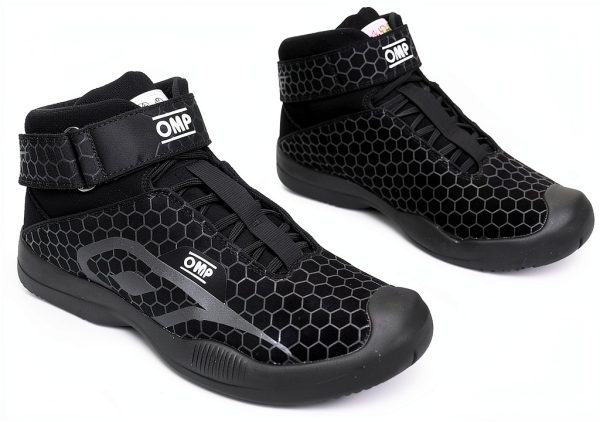 Pit Crew Shoe OMP RACING Men's Mid-Top Lightweight Protective Footwear-0