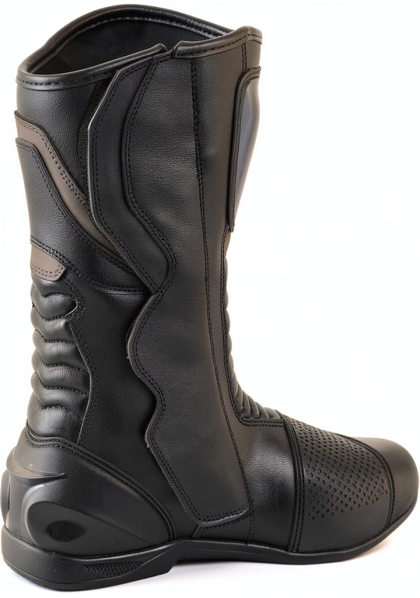 Women's Motorcycle Shoes Hive Moto Waterproof Leather CE Boots Pink-2