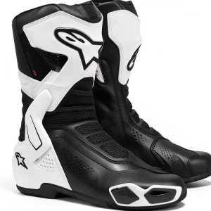 Alpinestars Stella SMX-6 V3 Vented Womens Boots Size 8.5 White/Black-0